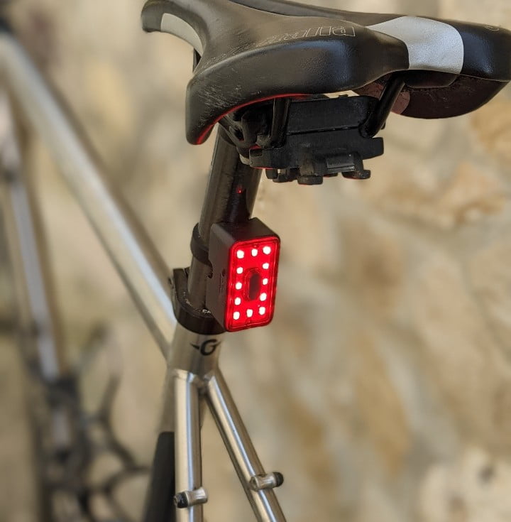 Saddle deals bike light